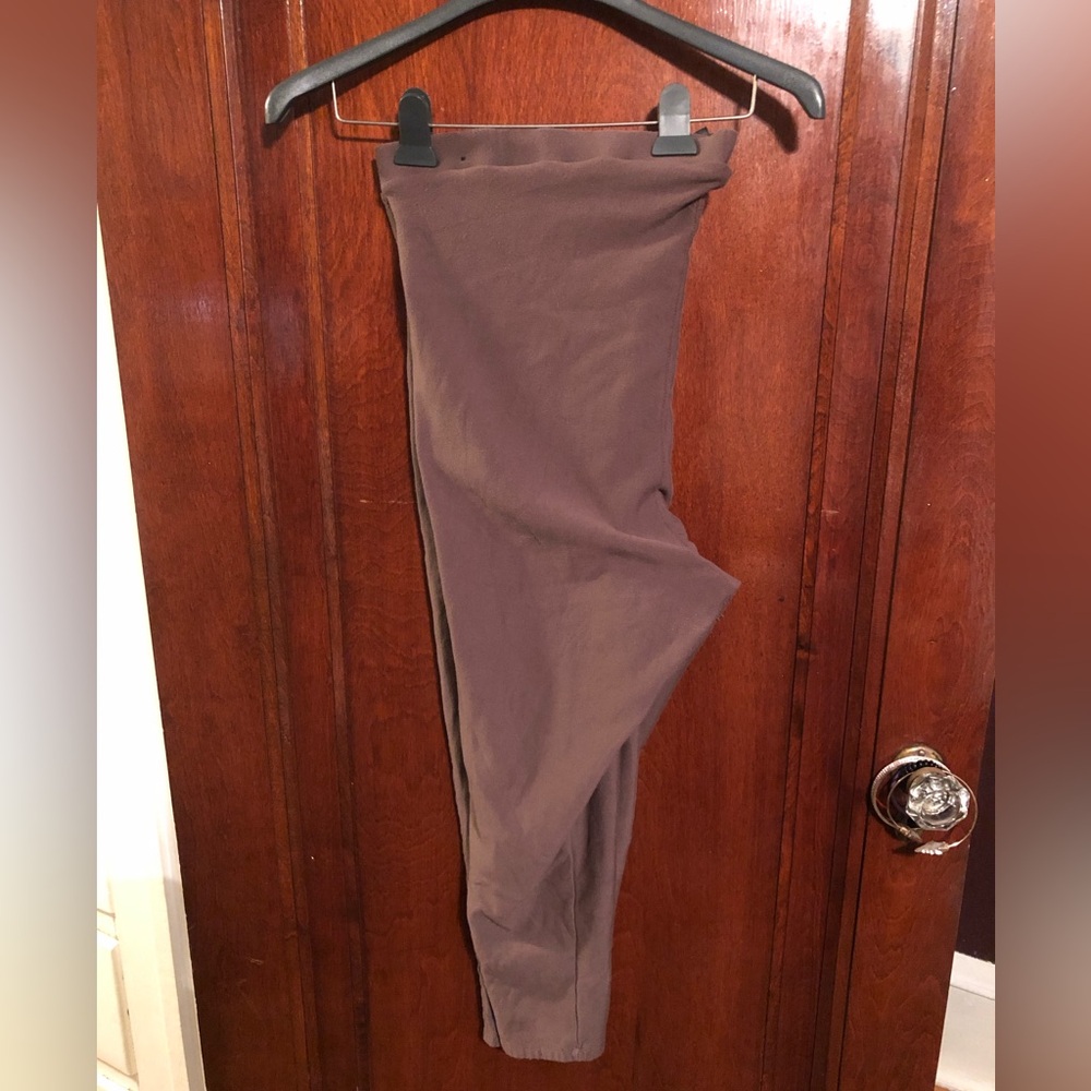 Brown torrid fleece lined leggings (torrid size 5)